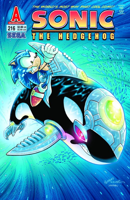 SONIC THE HEDGEHOG #216