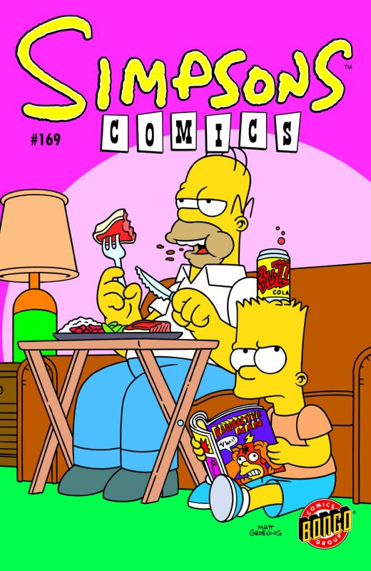 SIMPSONS COMICS #169