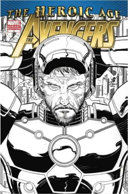 AVENGERS #4 MRRC JRJR INKED VARIANT