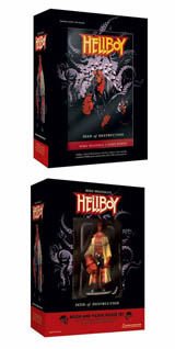 HELLBOY BOOK & FIGURE SET