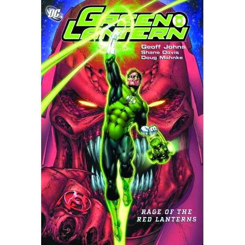 GREEN LANTERN RAGE OF THE RED LANTERNS HARDCOVER