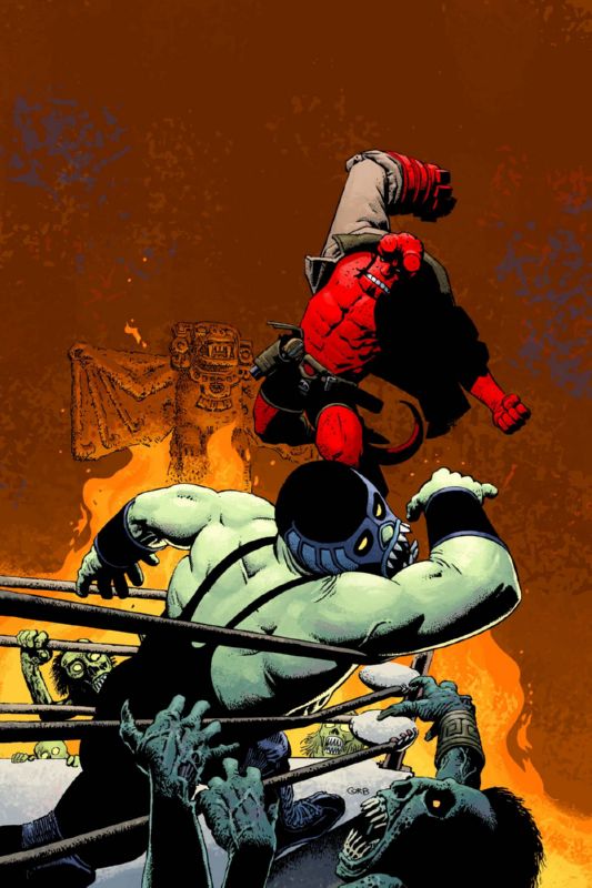 HELLBOY IN MEXICO OR DRUNKEN BLUR ONE SHOT CORBEN CVR