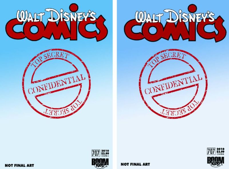 WALT DISNEYS COMICS & STORIES #707