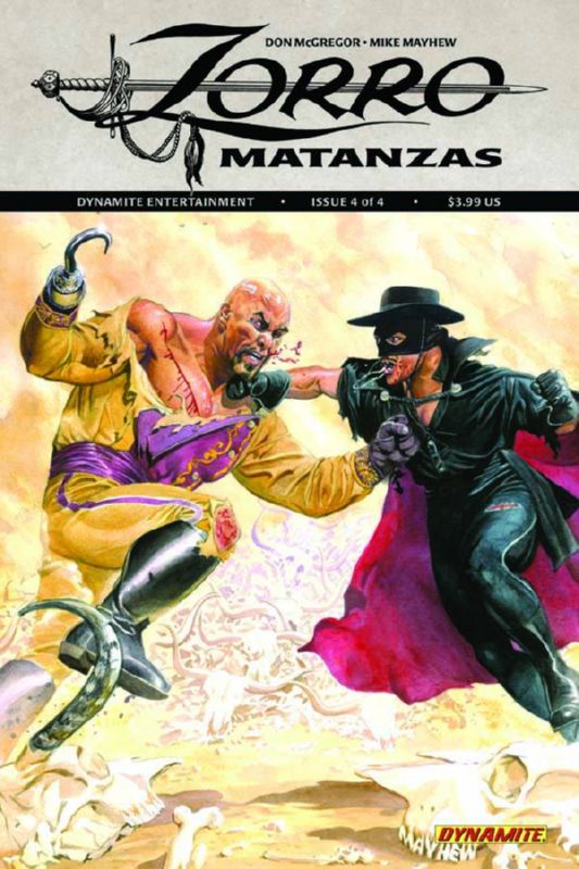 ZORRO MATANZAS #4 (OF 4)