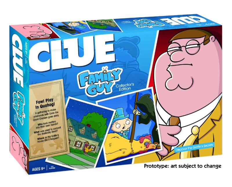 FAMILY GUY CLUE