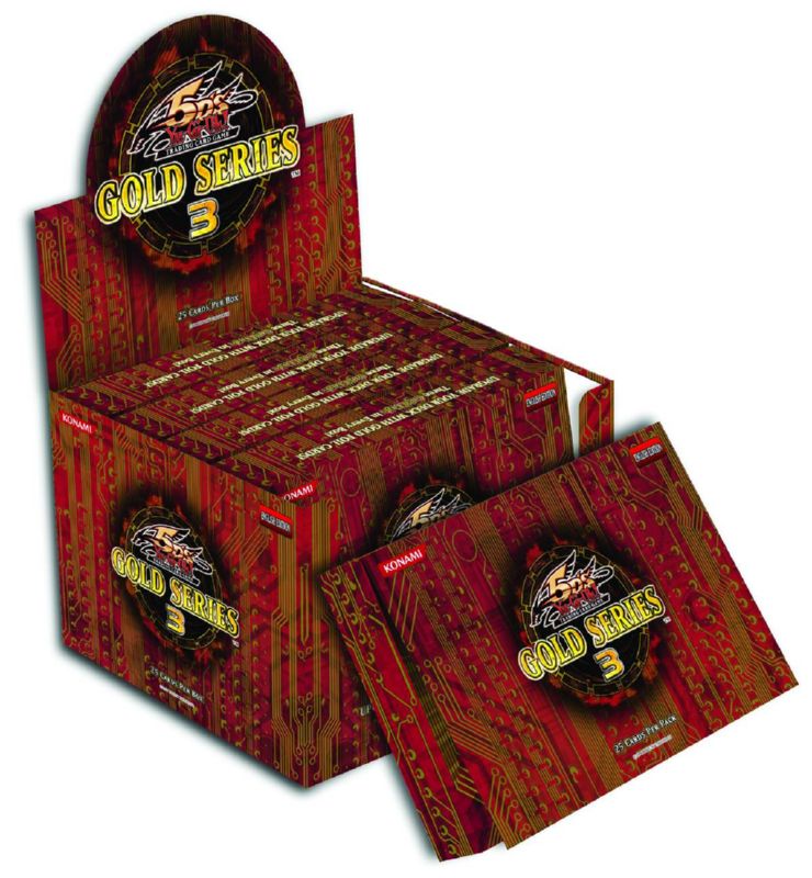 YU-GI-OH! (YGO): Gold Series 3 Boosters