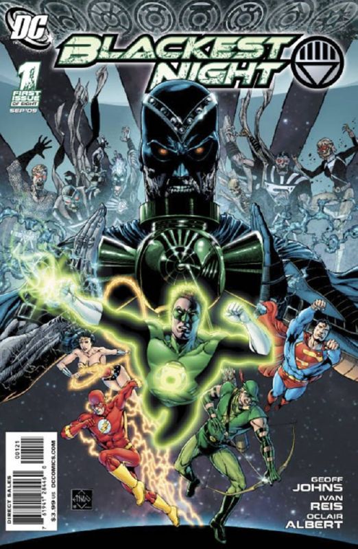 BLACKEST NIGHT #01 (OF 8) 1:25 VARIANT EDITION