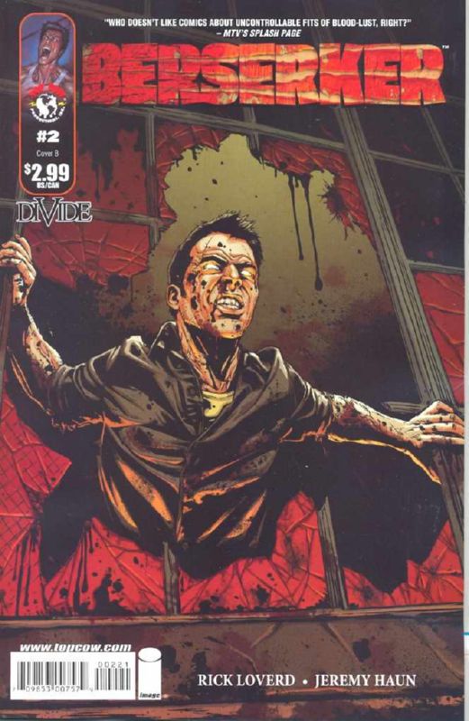 MILO VENTIMIGLIA PRESENTS BERSERKER #02 HAUN CVR B