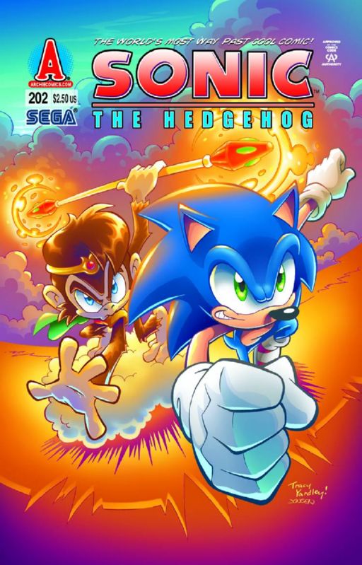 SONIC THE HEDGEHOG #202