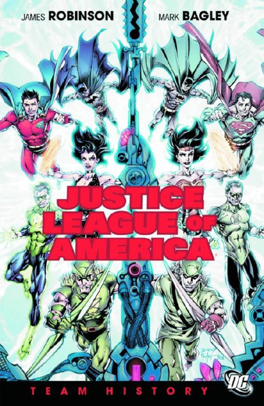 JUSTICE LEAGUE OF AMERICA TEAM HISTORY HARDCOVER