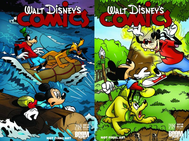 WALT DISNEYS COMICS & STORIES #709