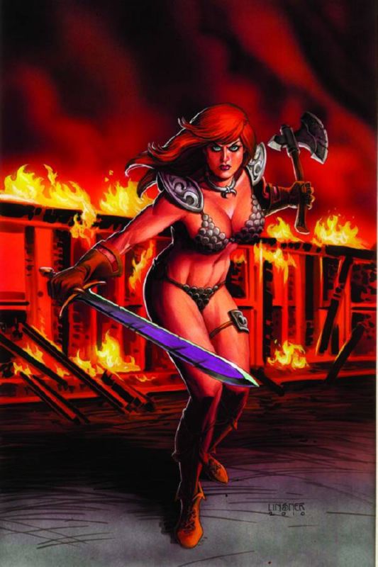 DF RED SONJA #51 LISNER VIRGIN CVR