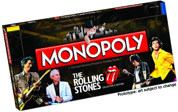 ROLLING STONES MONOPOLY