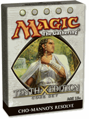 MAGIC THE GATHERING (MTG): TENTH EDITION CORE SET THEME DECKS: CHO-MANNOS RESOLVE