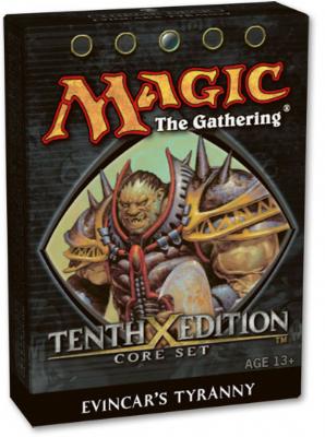 MAGIC THE GATHERING (MTG): TENTH EDITION CORE SET THEME DECKS: EVINCARS TYRANNY