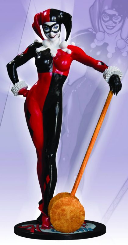 COVER GIRLS OF THE DCU HARLEY QUINN STATUE