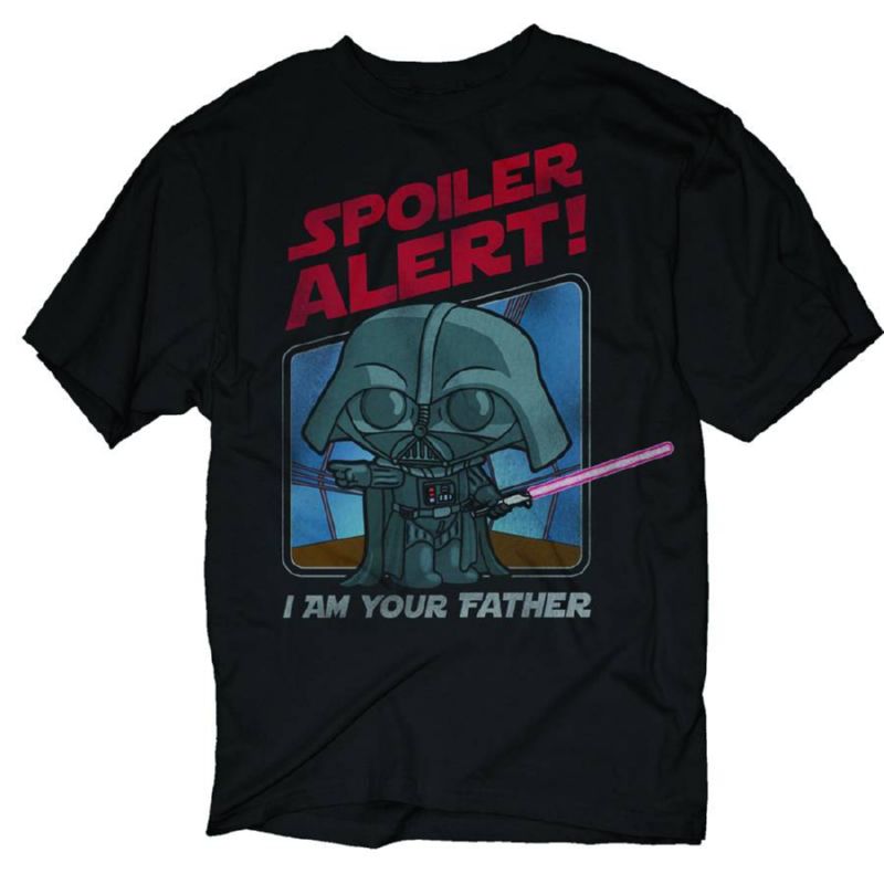 FG DARKSIDE SPOILER ALERT BLK T-SHIRT MED