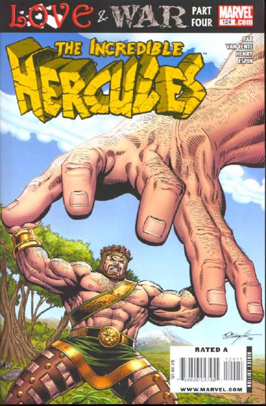 INCREDIBLE HERCULES #124