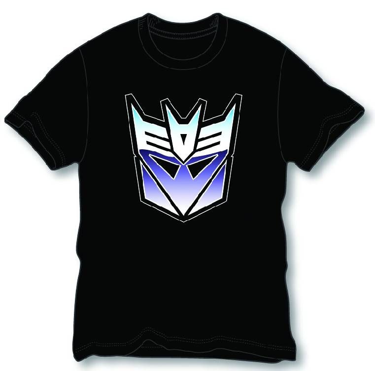 TRANSFORMERS DECEPTICON HEAD T-SHIRT MED