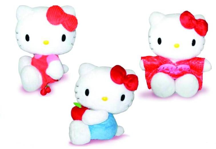 HELLO KITTY 12-IN PLUSH ASST