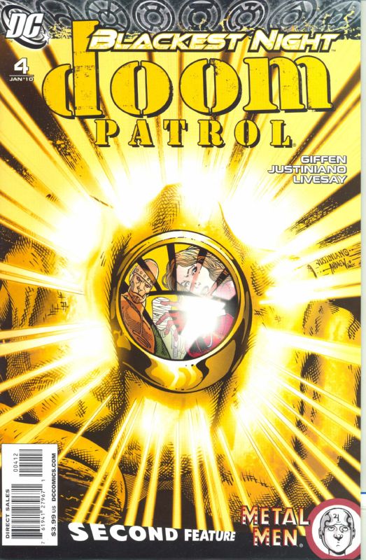 DOOM PATROL # 4 (BLACKEST NIGHT) 2ND PTG