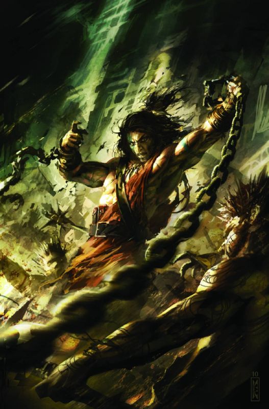 MIGHTY SAMSON #1 RAYMOND SWANLAND CVR