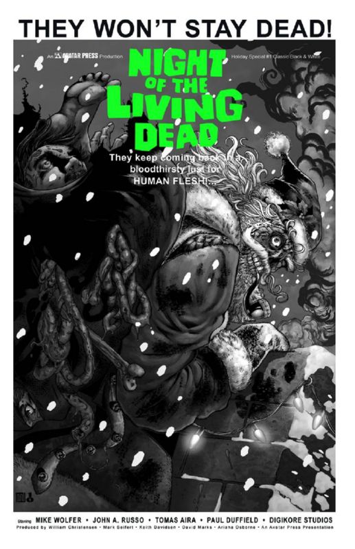 NIGHT O/T LIVING DEAD HOLIDAY SPEC #1 VARIANT EDITION