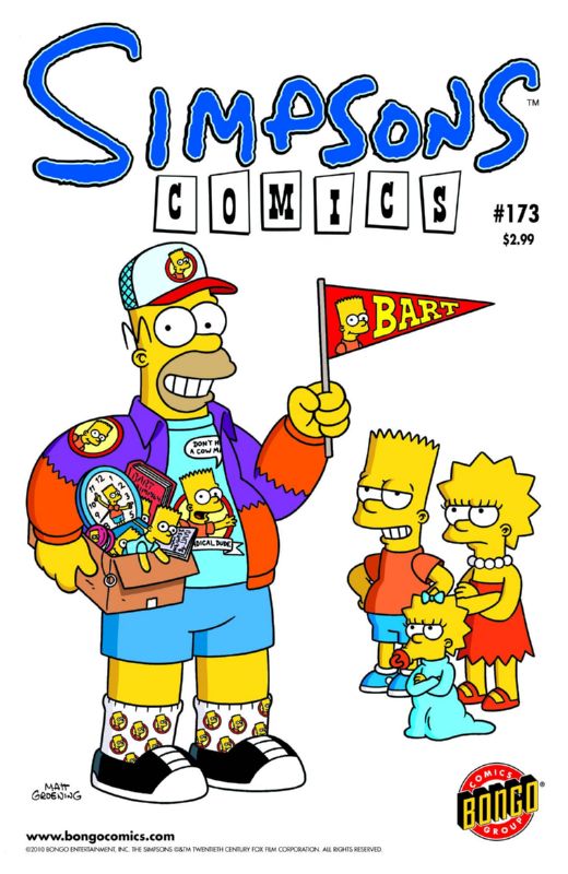 SIMPSONS COMICS #173