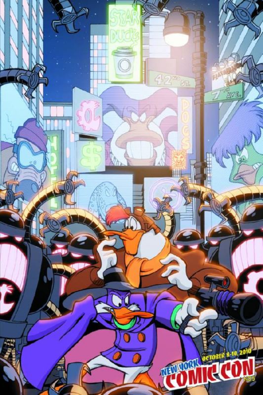 DARKWING DUCK #1 NYCC TIMES SQUARE VARIANT