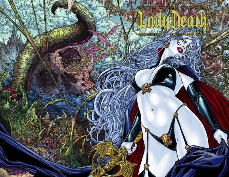 LADY DEATH (ONGOING) #0 WRAP CVR