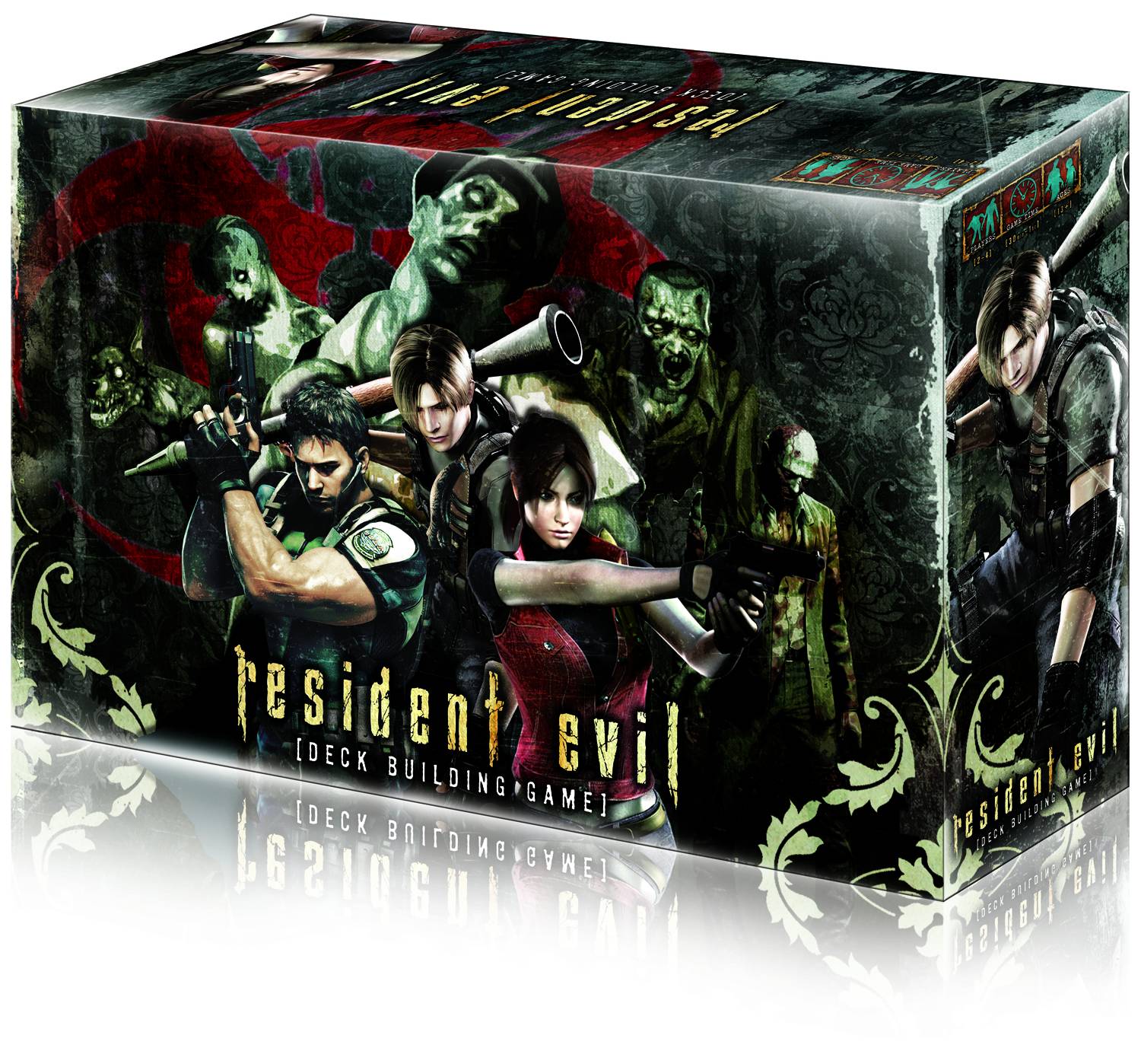 RESIDENT EVIL DECK BUILDING BOARD GAME