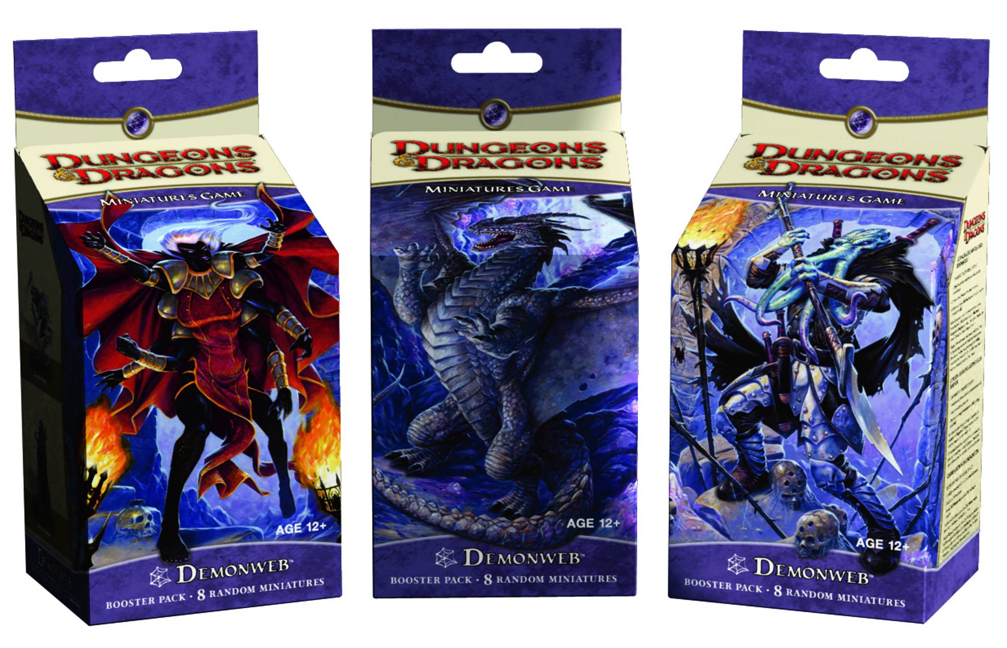 DUNGEONS & DRAGONS MINATURES DEMONWEB BOOSTER PACK
