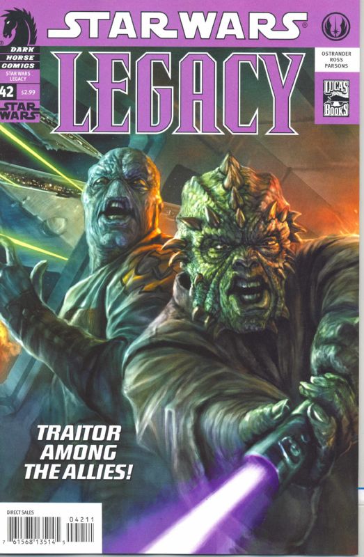 STAR WARS LEGACY #42 DIVIDED LOYALTIES