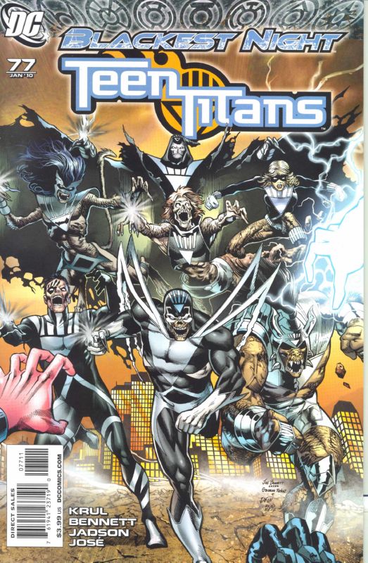 TEEN TITANS #77 (BLACKEST NIGHT)