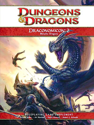 DUNGEONS & DRAGONS DRACONOMICON METALLIC DRAGONS