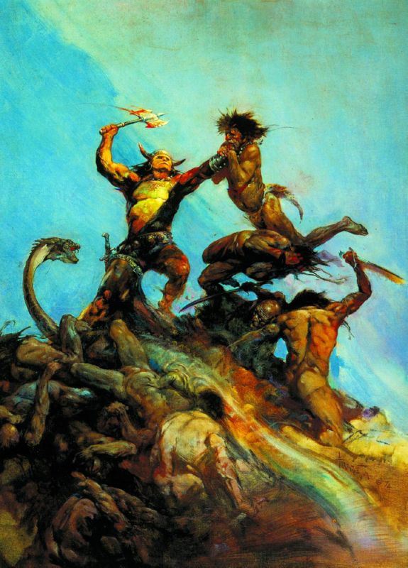 CONAN LEGACY FRAZETTA COVER #6 (OF 8)