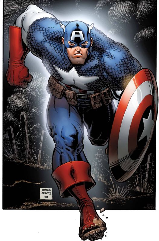 CAPTAIN AMERICA MAN OUT OF TIME #1 (OF 5) ARTHUR ADAMS 1:15 VARIANT