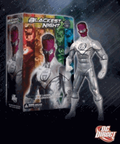 DC Direct 2010 SDCC Exclusive Blackest Night White Lantern Sinestro