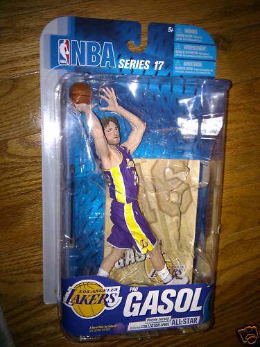 MCFARLANES NBA SERIES 17 PAU GASOL 2 Variant