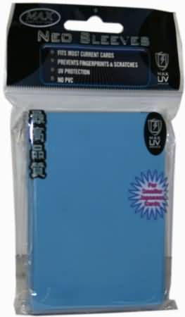 MAX Protection NEO Sleeves Flat Sky Blue Yugioh (MINI) Size