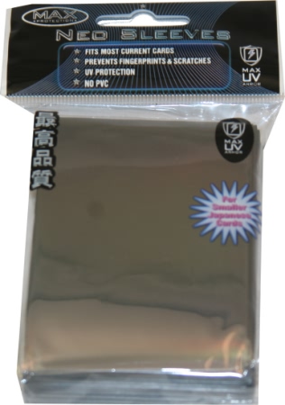 MAX Protection NEO Sleeves Iridium Gunmettal Yugioh (MINI) Size