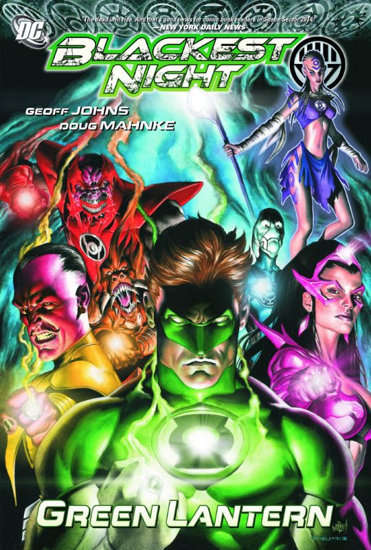 BLACKEST NIGHT GREEN LANTERN TP