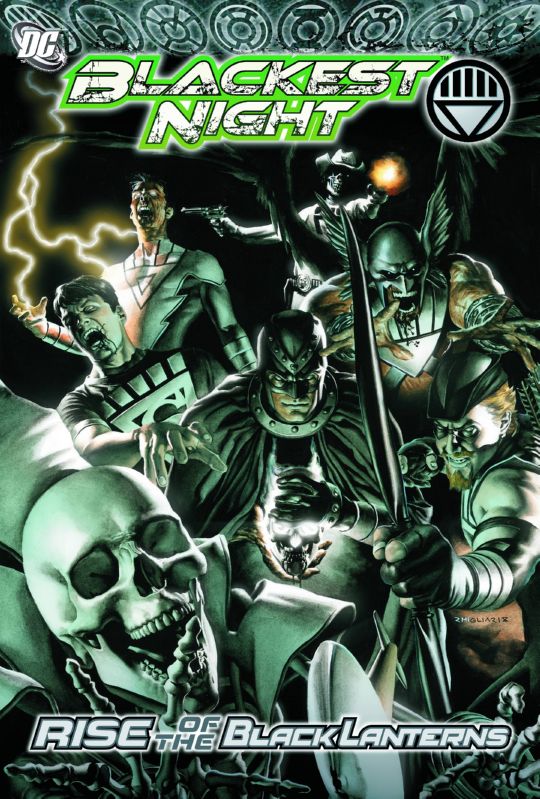 BLACKEST NIGHT RISE OF THE BLACK LANTERNS TP