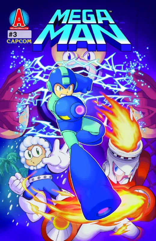 MEGA MAN #3 SPAZ CVR