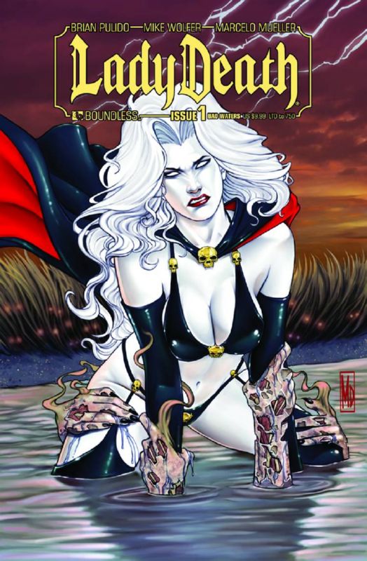 LADY DEATH (ONGOING) #1 BAD WATERS