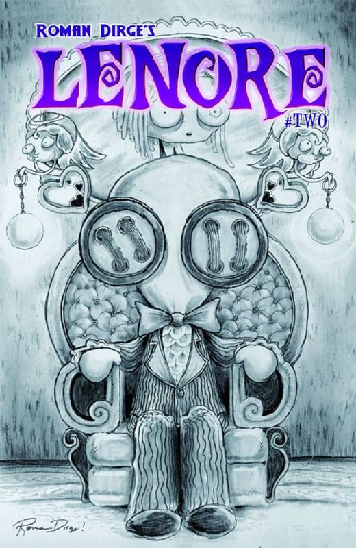 LENORE VOLUME II #2 VARIANT SKETCH CVR