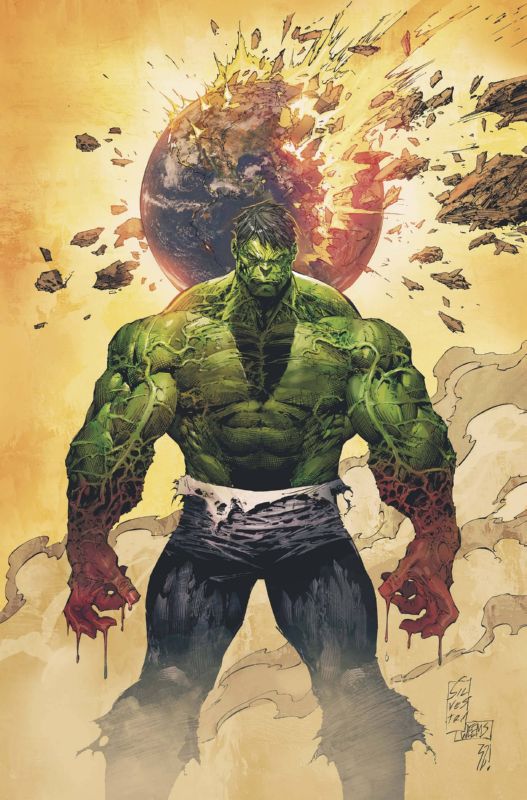 INCREDIBLE HULK #1 BLANK VARIANT