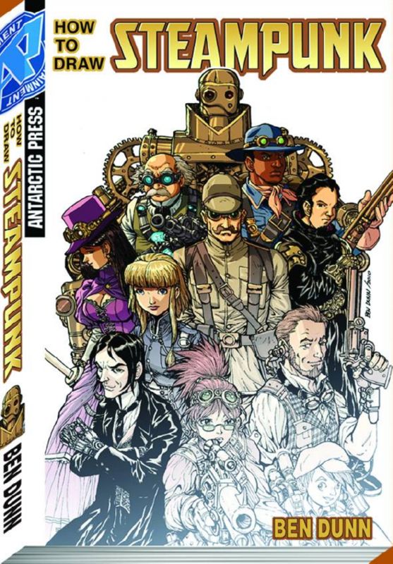 HOW TO DRAW STEAMPUNK PKT MANGA