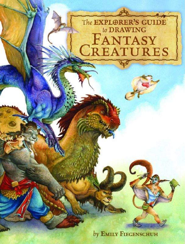 EXPLORERS GUIDE TO DRAWING FANTASY CREATURES HARDCOVER