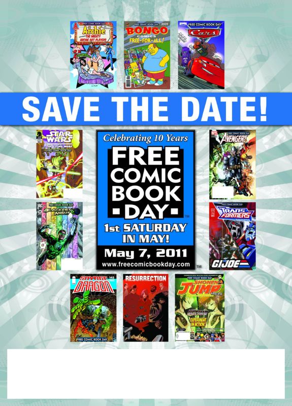 FCBD 2011 PROMO POSTER